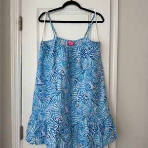 Lilly Pulitzer Jayden Linen Dress Size M